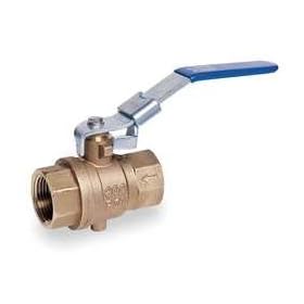 Industrial Grade 6GD08 Ball Valve, 1/2 In, FNPT, Brass