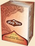 Yogi Tea African Redbush Peach (16 Tea Bags Caffeine Free)