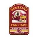 NFL Washington Redskins 06142010 Wood Sign, 11" x 17", Black