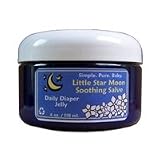 All Natural Baby Daily Diaper Jelly, Little Star Moon Soothing Salve 4 oz by Seaside Naturals