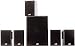 MK Sound 5.1 Channel Home Theater Black Speaker System