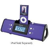 SDI iHome iH16U Portable speakers with digital player dock for iPod purple Electronics ipod speaker