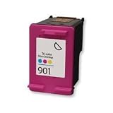 Remanufactured 901 ( 901 / CC656A ) Colour Ink Cartridge for HP Printers
