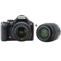 Pentax K2000 10.2MP Digital SLR Camera with 18-55mm f/3.5-5.6 DA L and 50-200mm f/4-5.6 ED Lenses