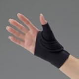 Thumb Splint Comfort Cool CMCMedium Right Black