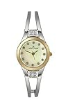 AK Anne Klein Swarovski&reg; Bangle Mother-of-Pearl Dial Women's Watch #9097MPTT
