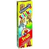 Vitakraft Parakeet Treat Sticks Tropical Fruit