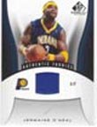 2006 SP Authentic Jermaine O'Neal Game-Worm Jersey Card