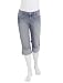 Roll Cuff Denim Pedal