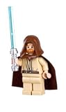 Lego - Mini Figurine Star Wars - Obi-wan Kenobi avec Sabre Lumineux Bleu