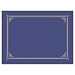 Geographics Metallic Stock Document Cover, 9.75 x 12.5 Inches, Metallic Blue (47401)