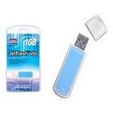 Electronics : Transcend Jetflash V60 USB Flash Drive 1GB Sea Blue