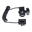 Adorama Off-Camera TTL Coiled Flash Cord for All Olympus Digital SLR Cameras, with Flash Tilt Capability, Extends to 6'.