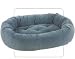 Extra-Large Pet Donut Bed, Blue