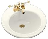 19 8 Vitreous China Lavatory Brookline Biscuit