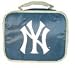 New York Yankees MLB Baseball Soft Navy Lunch Bag / Box