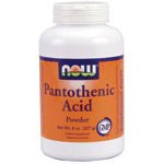 NOW Foods, Pantothenic Acid Powder - Vegetarian - 8 oz.