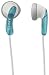 Sony MDRE10LP Earbud Headphones - White/blue