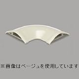マサル工業 ◇◆お買い得品 2個セット◆◇ 《床面用配線モール ガードマンⅡ 付属品》 平面マガリ 3号 ブラウン GAM36_2set