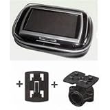 Zoom Produkt-Bild: XiRRiX GPS Bikerset 1 Motorradtasche 4,3" (10,9cm) Navi Biker Set Universal Fahrrad+Motorrad Halterung inkl. Tasche, Outdoor-Tasche passend f&uuml;r GPS Ger&auml;te bis 4,3" (10,9cm) f&uuml;r Motorrad, Fahrrad, schwarz