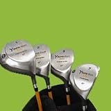 Young Gun Golf Kinder Woods Erhaeltlich 1-3-5-7 RH, Gelb (4-6 Years), 5 Wood - 
