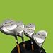 Sports : Young Gun Golf Kinder Woods Erhaeltlich 1-3-5-7 RH, Gruen (10-13 Years), 7 Wood