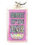 Princess Property Key Chain Ring