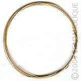 14K Gold Filled Wire Half Round/Half Hard 22 Gauge-5 Ft