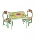 Guidecraft G83562 Farmhouse Chair Kids Table