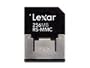 Lexar  RS-MMC-Reduced Size Memory Card 256 MB (Retail Package)