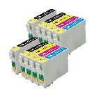 21UygHcfPsL. SL160  Remanufactured Replacement for Epson T069 10 Set Ink Cartridges: 4 Black & 2 each of Cyan / Magenta / Yellow