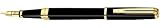 Waterman Exception Slim Black GT Fountain Pen W/ Fine Nib