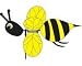 Bumble Bee Garden Spinner