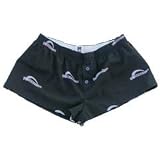 Boxercraft Black Volleyball Word Boxer Shorts - SIZE: X-Large