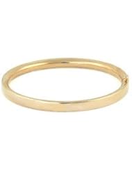 Infant 14K Yellow Gold Polished Bangle Bracelet