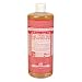 Dr. Bronner's Organic Rose Castile Liquid Soap 32 oz.