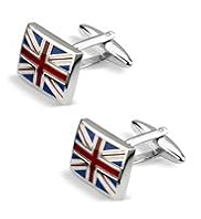 Union Jack Rectangular Cufflinks