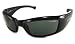 Arnette Rage Sunglasses,Gloss Black Frame/Grey/Green Lens,one size