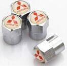 Chrome Metal Wheel Tire Valve Caps Stem Air For Kia Vw Mazda Mitsubishi Subaru Peugeot Opel Skoda