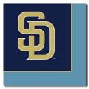 San Diego Padres Luncheon Napkins