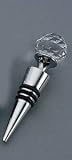 CRYSTAL TOP STOPPER - SILVER STOPPER WITH CRYSTAL TOP