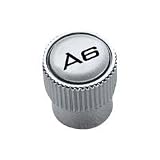 Audi Genuine A6 Logo Valve Stem Covers by Audi