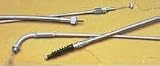 Motion Pro Armor Coat Braided Stainless Steel Cable - Clutch / Standard , Material: Steel 65-0199
