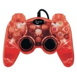 Dreamgear Gaming Ps3 Wireless Controller Lava Glow Red