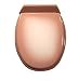 Abattant WC Renessa en bois - rose tendre
