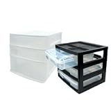 Desktop Mini Chest (Black) (10.375H x 13.438W x 9.688D)