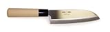 Joyce Chen 6-1/2-Inch Santoku Knife with Ho wood handle