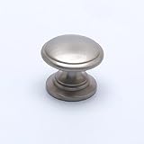 1 3/16'' Dia Brushed Nickel Knob