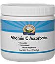Naturessunshine Vitamin C Ascorbates Vital Nutrition Supplements 9 oz (Pack of 4)