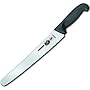 Forschner / Victorinox 10-1/4" Curved with Wavy Edge Fibrox Bread/Carving Knife - NSF Model 40547